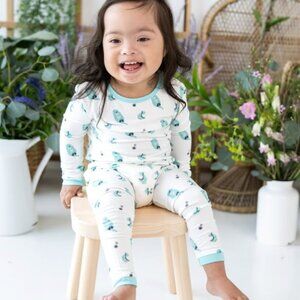 Kyte Baby long sleeve pajamas - Robin Cuddle (size 7)